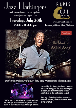 Jazz Harbingers gig at Paris Cat Jazz Club - July 28, 2022