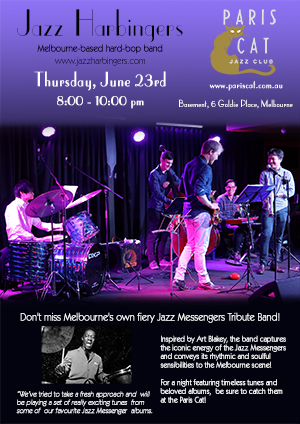Jazz Harbingers gig at Paris Cat Jazz Club - June 23, 2022