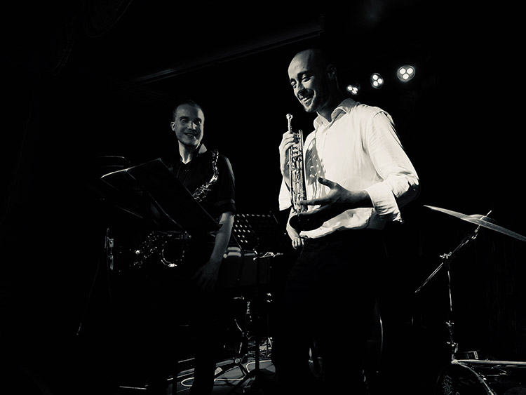 The Jazz Harbingers: Justin, Hugh