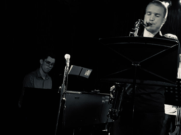 The Jazz Harbingers: Justin, Stewart